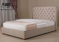 European Upholstered Storage Platform Bed Large Space Home Furnishings