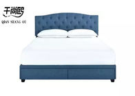 Modern Linen Simple Drawer Storage Bed Frame 137*203cm 153*20cm