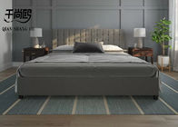 Sturdy Classic Linen Tall Upholstered Bed Home furnishings Size customized